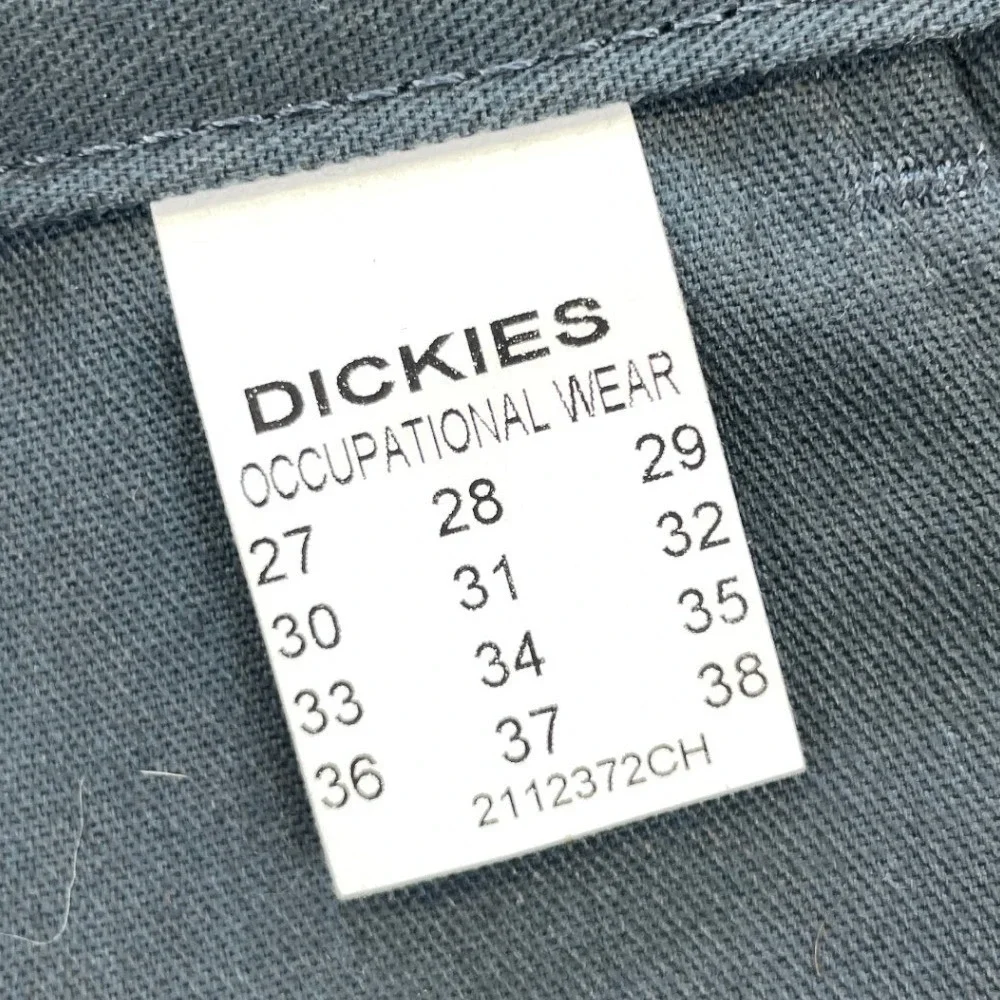Dickies Loose Fit Cargo Pants Mens 35 UL Gray Workwear Utility Tactical NWT